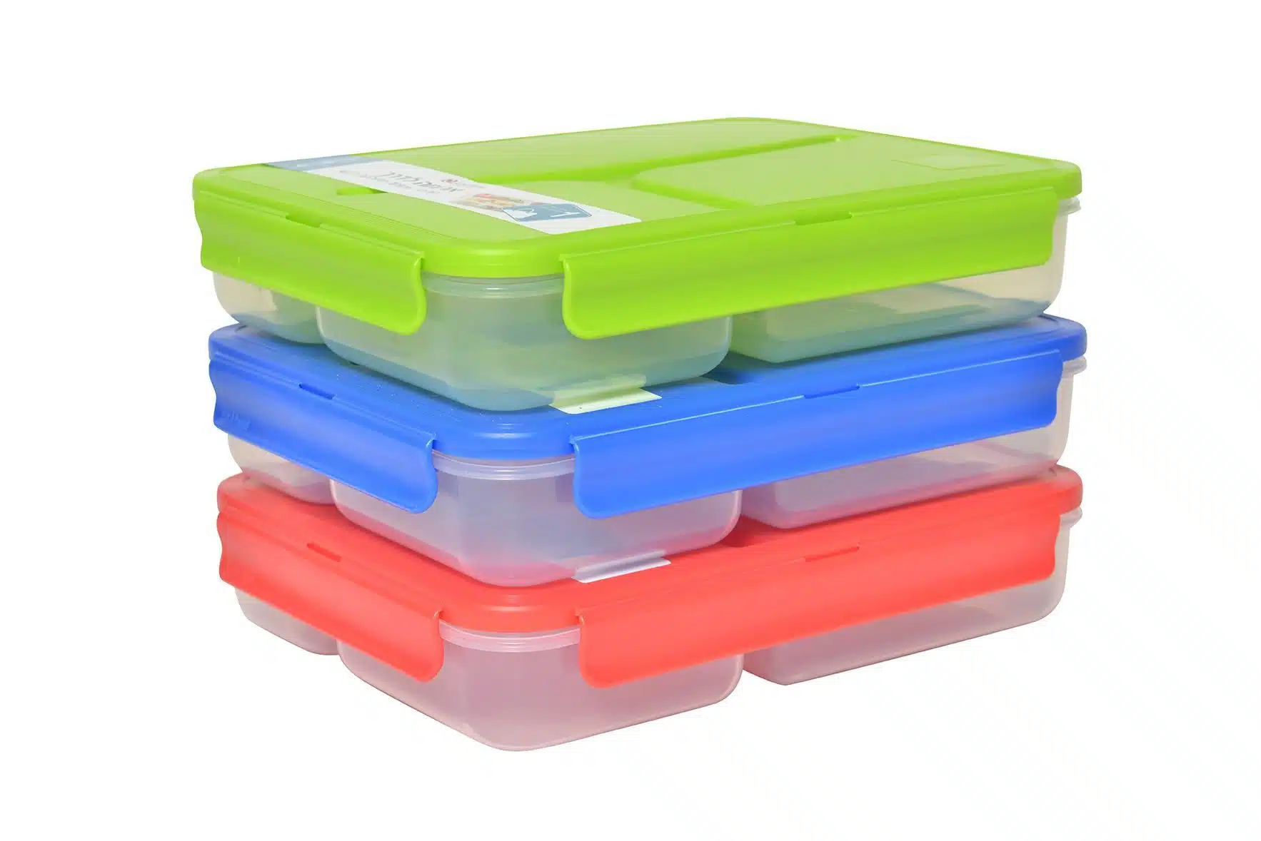 קופסא אטומה מחולקת (אחת) - מגוון צבעים