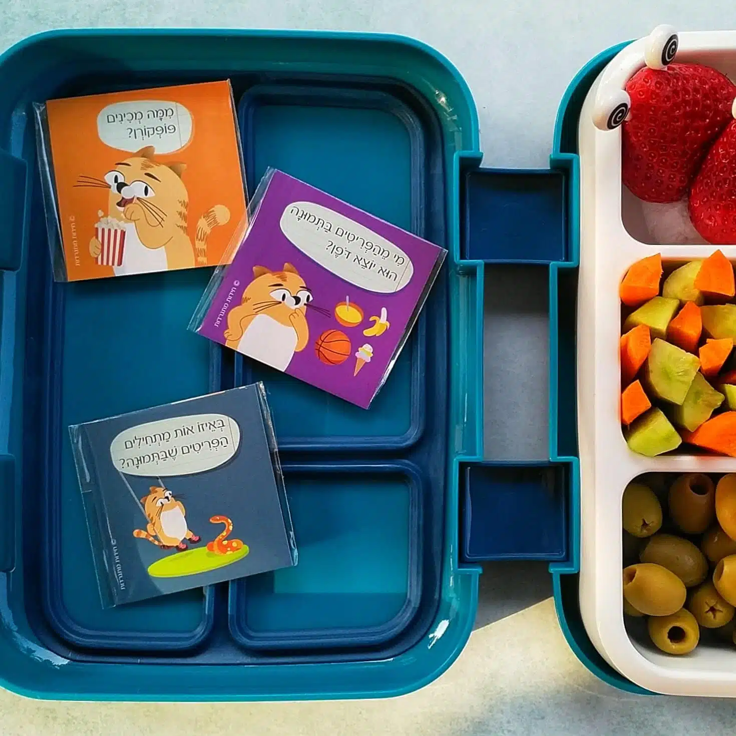 חידות מתגרדות לארוחת העשר - גילאי 4 - 6 ילדי גן – תמונה 7