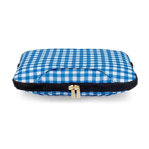⁦תיק יאמבוקס Vichy Blue poche⁩ – תמונה ⁦2⁩