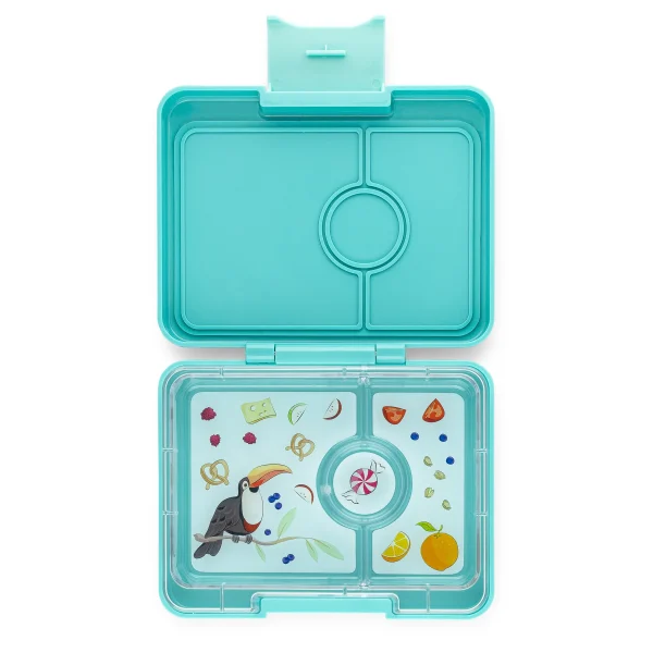יאמבוקס סנאק Misty Aqua מגש 3 Toucan