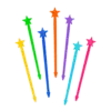 סט 7 קיסמים קשת Stix by Lunch Punch - Rainbow (7 pack)
