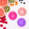 גביע סיליקון כחול Lunch Punch Silicone Cups - Blue