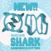 ⁦חותכני לחם - כריש וגלשן Lunch Punch Sandwich Cutters - Shark⁩ – תמונה ⁦7⁩