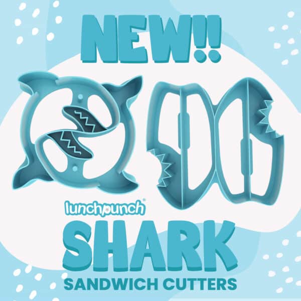 ⁦חותכני לחם - כריש וגלשן Lunch Punch Sandwich Cutters - Shark⁩ – תמונה ⁦7⁩