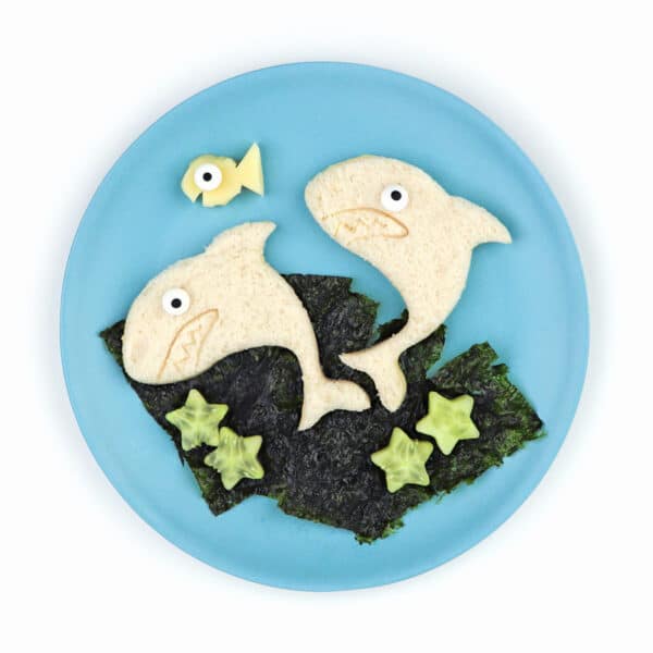 ⁦חותכני לחם - כריש וגלשן Lunch Punch Sandwich Cutters - Shark⁩ – תמונה ⁦10⁩