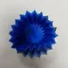 ⁦גביע סיליקון כחול Lunch Punch Silicone Cups - Blue⁩ – תמונה ⁦3⁩