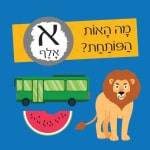 חידות מתגרדות - מיני מארז מסיבת האותיות