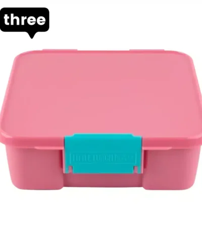 Little Lunch Box - קופסת בנטו מחולקת 3 תאים - Strawberry