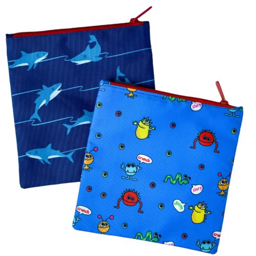 סט 2 תיקי יאמבוקס לסנדוויץ Atlantic Shark + Monsters 2471