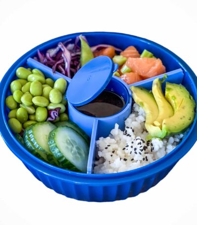 3 תאים Poke Bowl - Hawaii Blue 2915