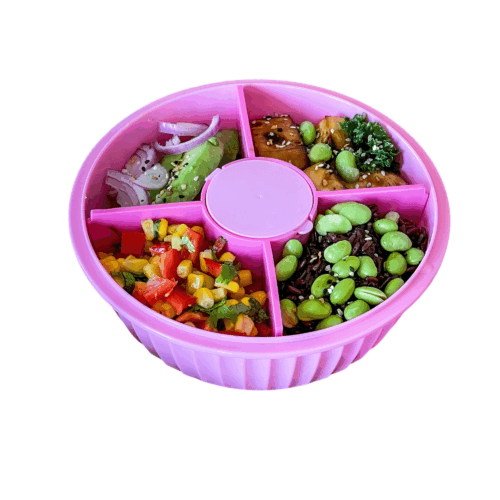 4 תאים Poke Bowl - Guava Pink 2917