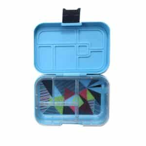 קופסת אוכל מאנץ' בוקס Mega4 – electric blue