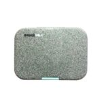 קופסת אוכל מאנץ' בוקס עם נצנצים Sparkle Mint (Midi5 clear tray) 7605