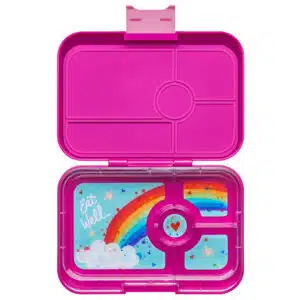 קופסת יאמבוקס טאפאס – 4 תאים, Malibu Purple, Rainbow