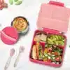 קופסת אוכל עם תרמוס פנימי - Munch Thermos Strawberry