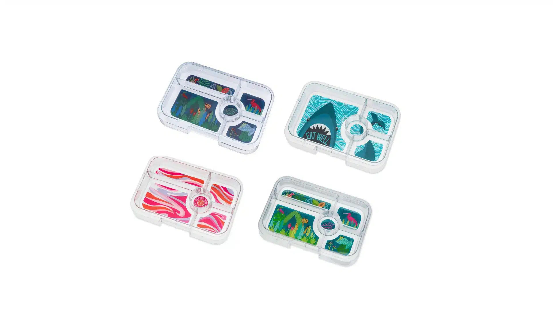 מגש לקופסת אוכל יאמבוקס מחולקת טאפאס