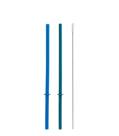 Flexi Stopper Straw Set (סט 2 קשים + מברשת ניקוי) Reef & Pine 4700-