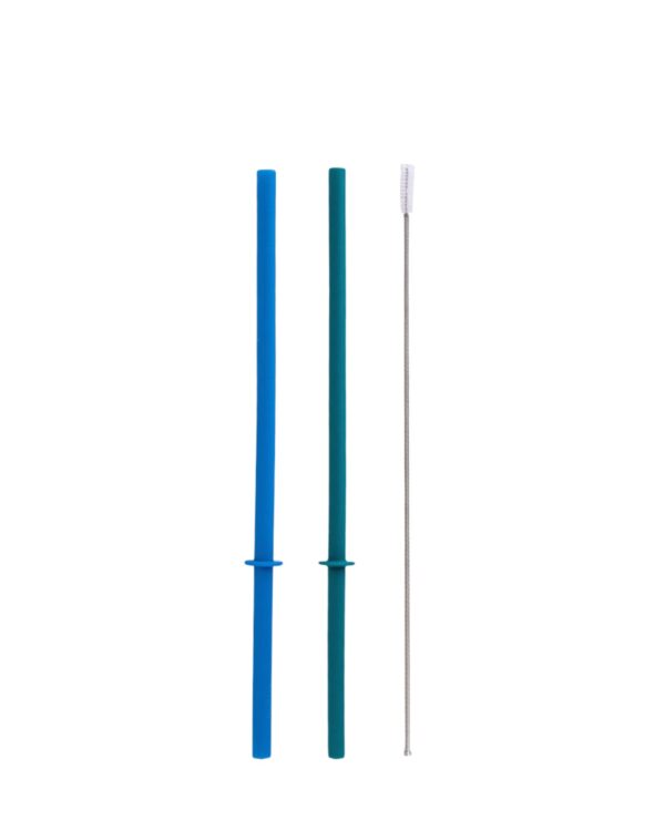 Flexi Stopper Straw Set (סט 2 קשים + מברשת ניקוי) Reef & Pine 4700-