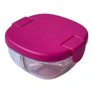 קופסה לנישנושים Snack Bowl – Raspberry Pink