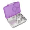 Yumbox Pret קופסת מחולקת מנירוסטה סגולה