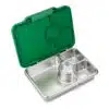 Yumbox Pret קופסת אוכל מנירוסטה ירוק