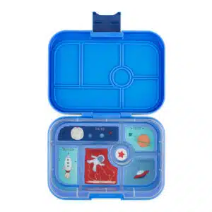 קופסת אוכל מחולקת יאמבוקס Original קלאסי – Surf Blue, Rocket
