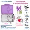 Yumbox Pret קופסת אוכל מנירוסטה