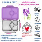 Yumbox Pret קופסת אוכל מנירוסטה