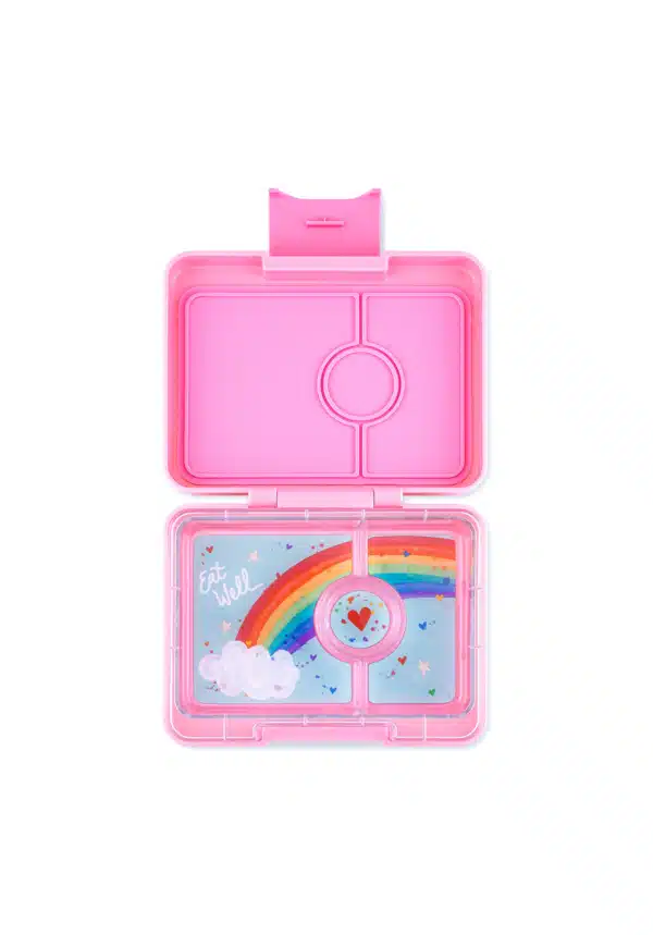 2973 יאמבוקס סנאק Power Pink מגש 3 Rainbow)