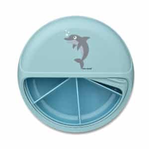 SnackDISC – קופסת אוכל מדליקה לנשנושים – מאויירת – Blue