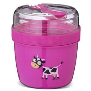 N’ice Cup Large – קופסת אוכל גדולה עם דיסק קירור – Purple