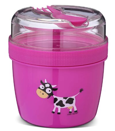 N’ice Cup Large - קופסת אוכל גדולה עם דיסק קירור - קרל אוסקר Purple 6270