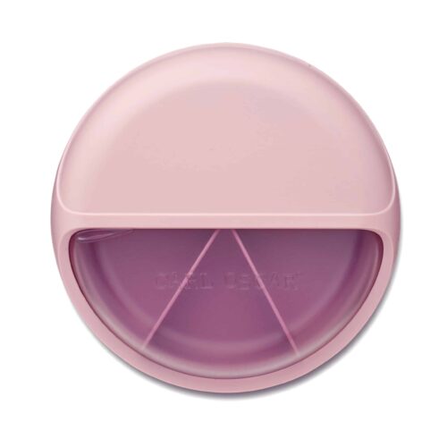 SnackDISC - קופסת אוכל מדליקה לנשנושים - צבעי פסטל Pink 6266