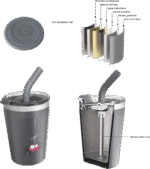 כוס שתיה לדרך לילדים - TEMP Tumbler 99996322