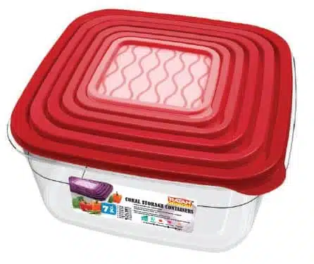 סט 5 קופסאות אחסון קורל קווינטה 6601