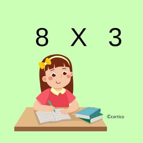 כרטיסיות סדרת לוח הכפל 1035