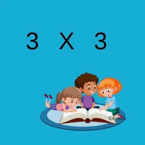 כרטיסיות סדרת לוח הכפל 1035