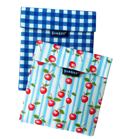זוג תיקים לכריך 2998 Vichy and Cherry