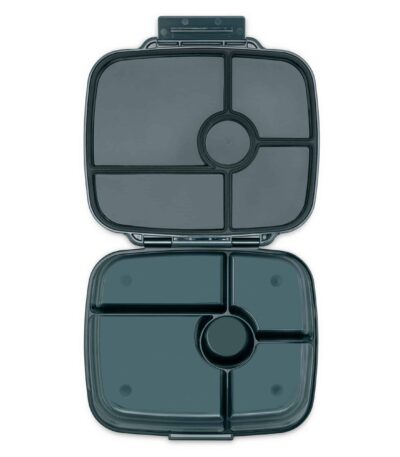 Charcoal Gray יאמבוקס גו - קופסת אוכל מחולקת Yumbox Go 2987