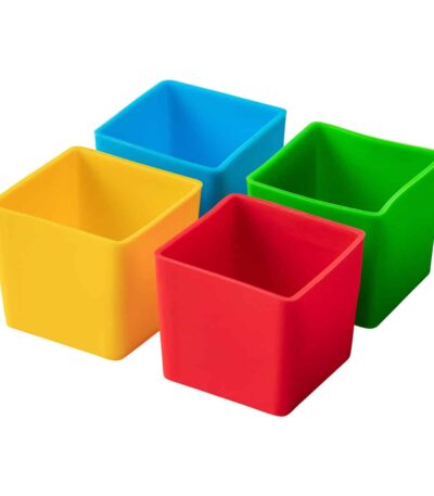 7638 Munchcups – גביעי סיליקון מרובעים לקופסאות אוכל בולד