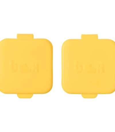 7655 Munch Pods – זוג קופסיות סיליקון אטומות לרטבים והפתעות Yellow