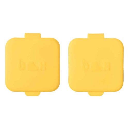 7655 Munch Pods – זוג קופסיות סיליקון אטומות לרטבים והפתעות Yellow