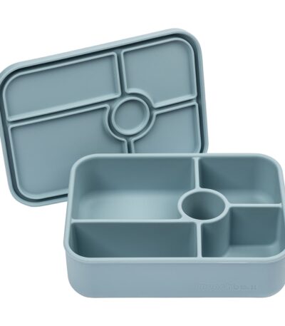 קופסת אוכל בנטו סיליקון מלבנית - FLEXI 5 RECTANGLE blue 7657