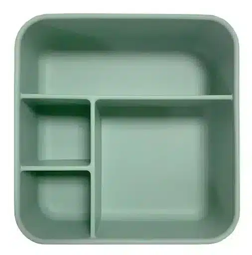 Munchbox Flexi4 Square – קופסת אוכל בנטו 4 תאים מסיליקון פרימיום