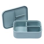 קופסת אוכל בנטו סיליקון מודולרית – Munchbox Flexi3 Mix & Match blue 7665