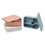 קופסת אוכל בנטו סיליקון מלבנית - FLEXI 5 RECTANGLE